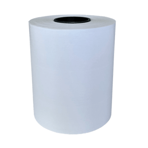 NAKAGAWA - Linerless 80 mm x 65 m, permanent HML - Labels (Linerless), rouleau d'étiquettes, papier thermique, 80 mm
